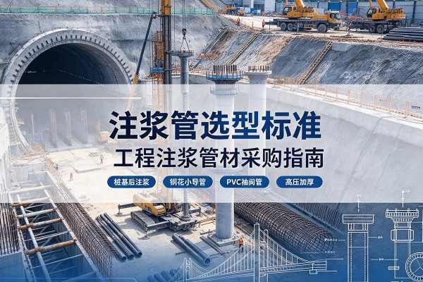 延寿注浆管选型标准